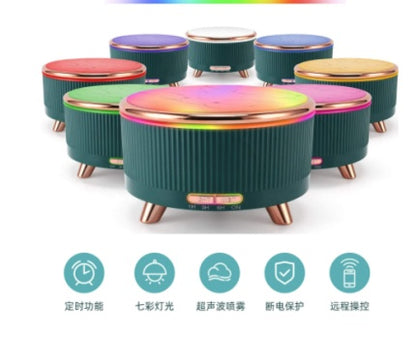 Wood Grain Aroma Diffuser 500ml Ultrasonic