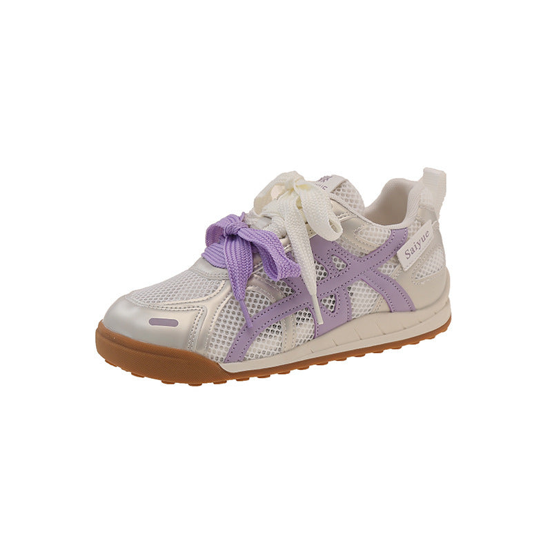 Mesh Breathable German Training Shoes Women's All-match Casual Easy Wear Borad Shoe