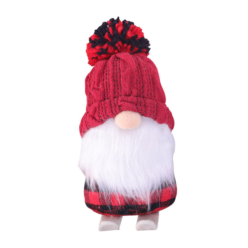 Christmas Ski Doll, Small Ornaments, Decoration Supplies
