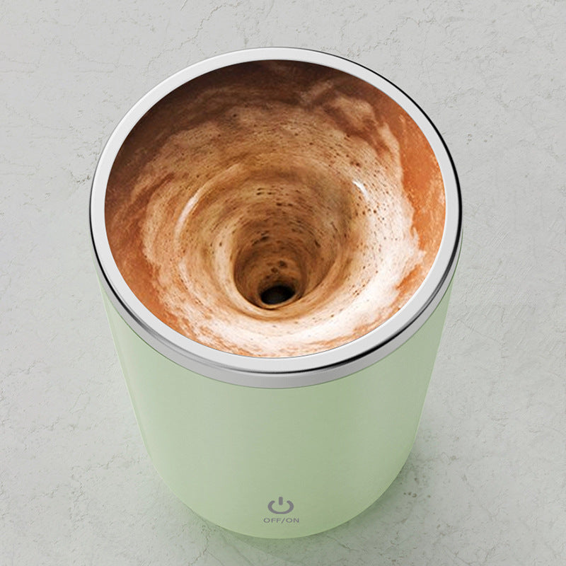 350ml Automatic Self-Stirring Mug - Electric Stainless Steel
