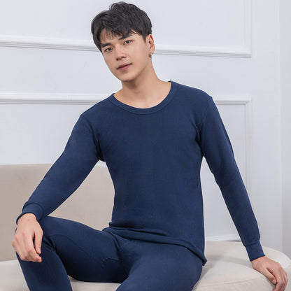 Men's Thick Cotton Thermal Underwear Suit