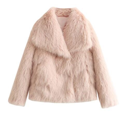 Women's Faux Fox Fur Jacket