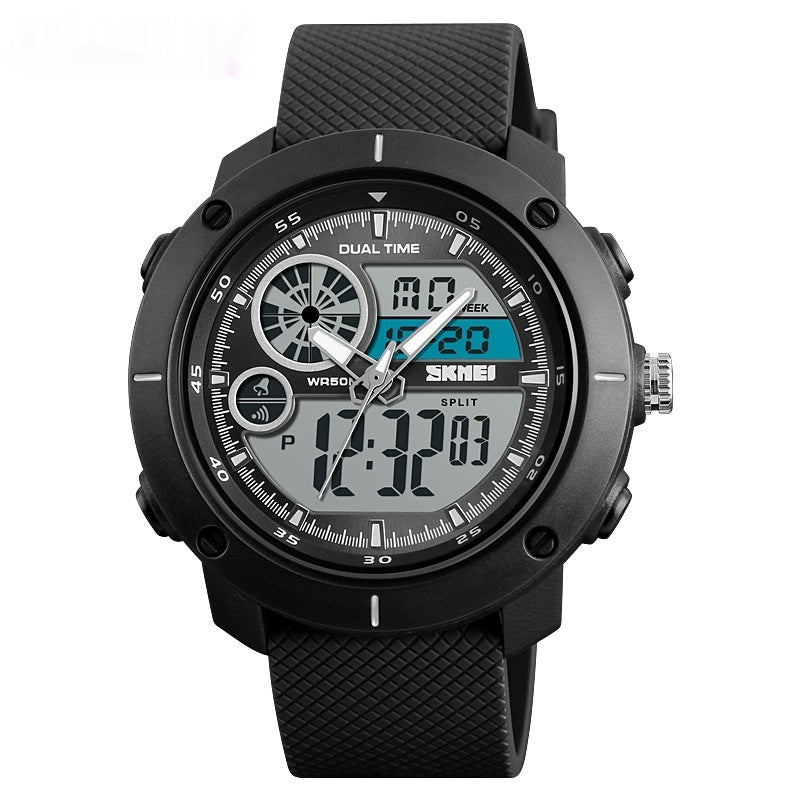 Waterproof Double Display Sports Watch