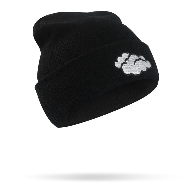 Fashionmonger Hip Hop Woolen Embroidery Knitted Hat