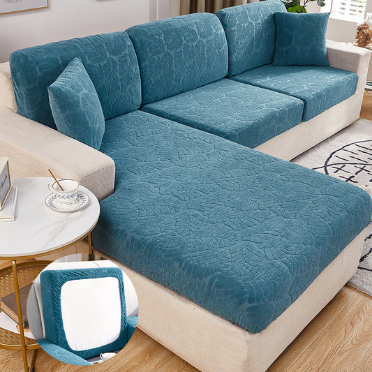 Solid Color Stretch Sofa Cover