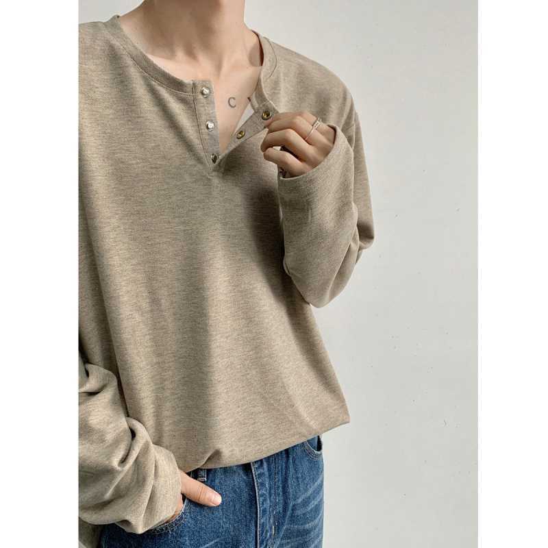 American Fashion Brand Men's Long Sleeve T-shirt