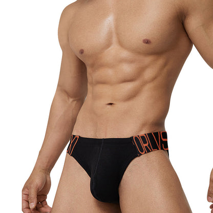 Men's Cotton Low Waist Triangle Underwear