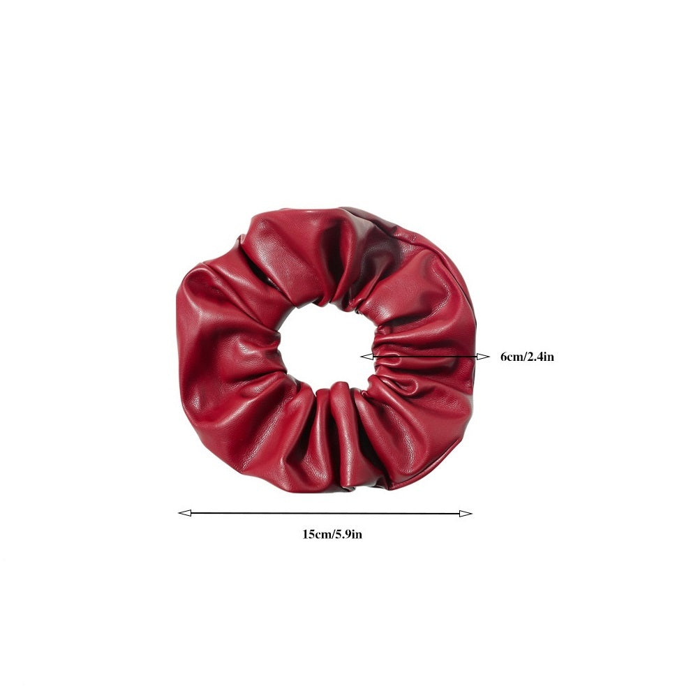 Ponytail New PU Large Intestine Hair Ring
