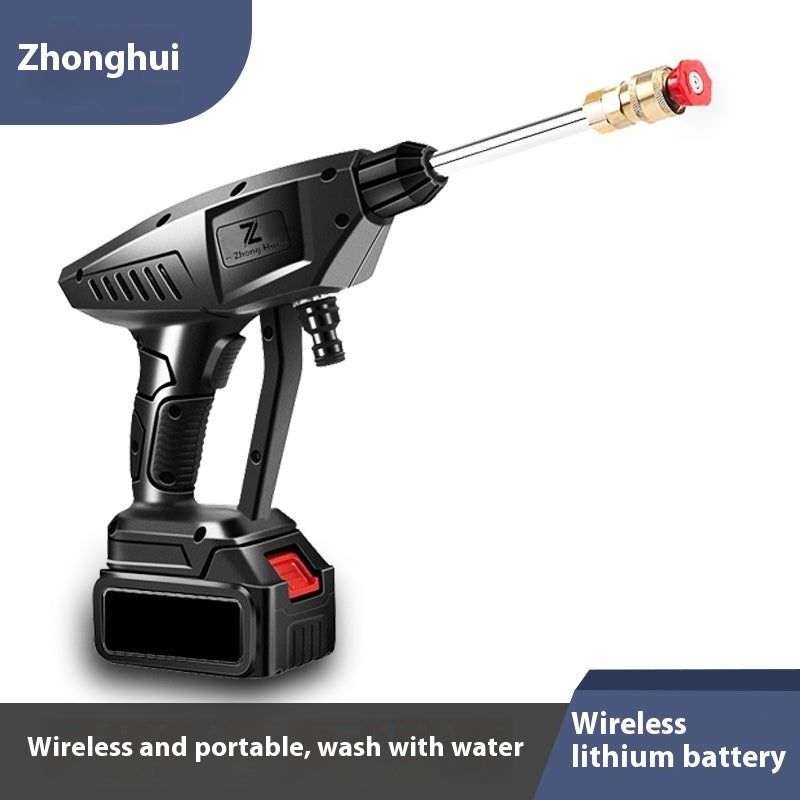 Wireless Lithium Car Wash Gun High Pressure Portable