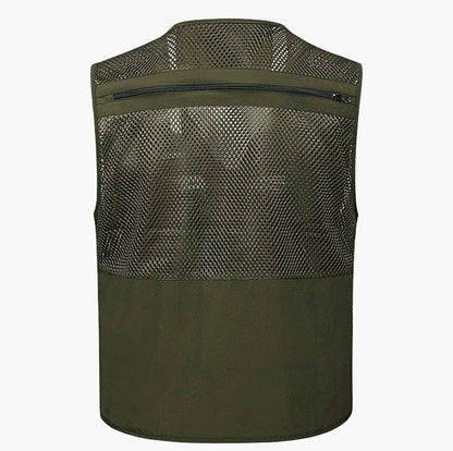 Multi-pocket Men's Professional Photography Vest