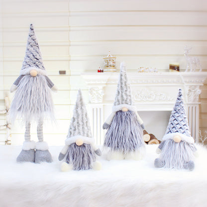 Christmas Telescopic Faceless Doll Decoration
