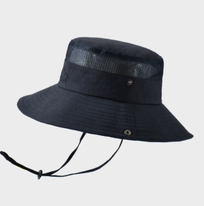 Solid Color Big Brim Sun Hat Outdoor Protection