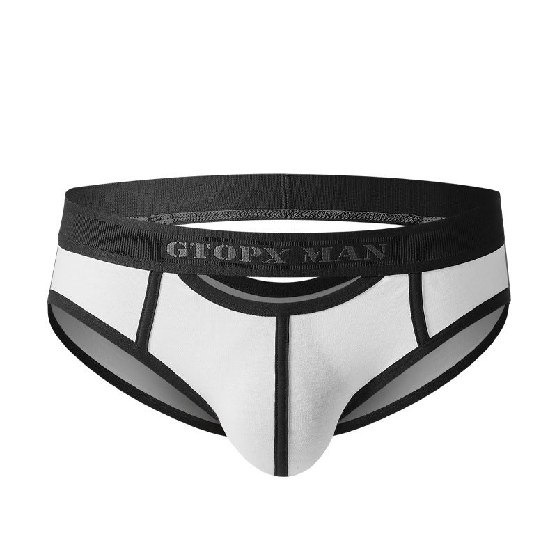 Men's Low Waist Skylight Sexy Briefs