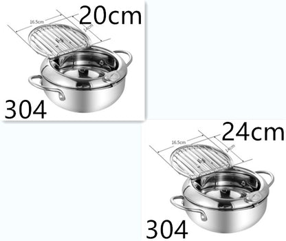 Stainless Steel Telescopic Frying Basket