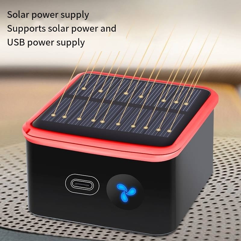 Solar Car Air Purifier Deodorizer Sterilizer