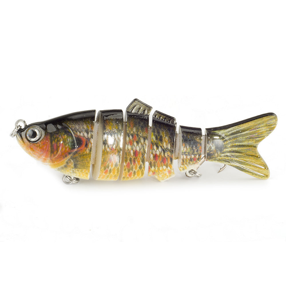 6-Segment Hard Fishing Lure – 10cm, 17g Shallow Water Bait