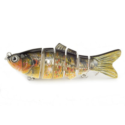 6-Segment Hard Fishing Lure – 10cm, 17g Shallow Water Bait