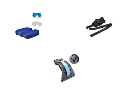 Lumbar Traction Device for Back Pain Relief