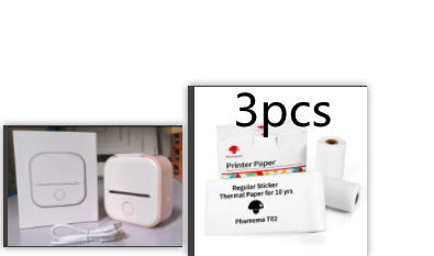 Mini Portable Thermal Label Printer - Ideal for Students and Price Tags