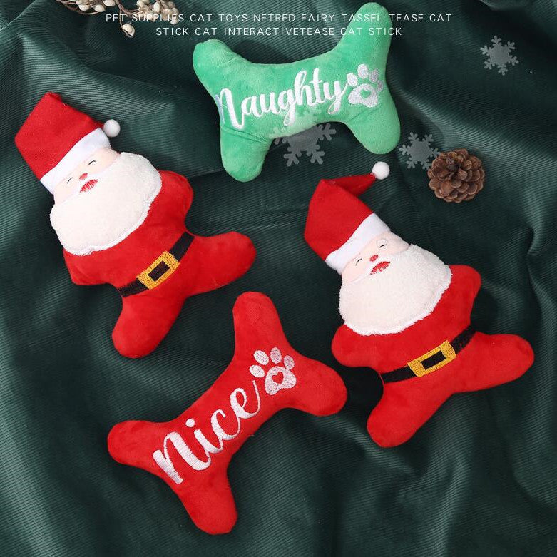 Christmas Dog Plush Sounding Puppy Toy