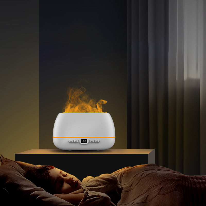 3D Flame Humidifier 200ml USB Aroma