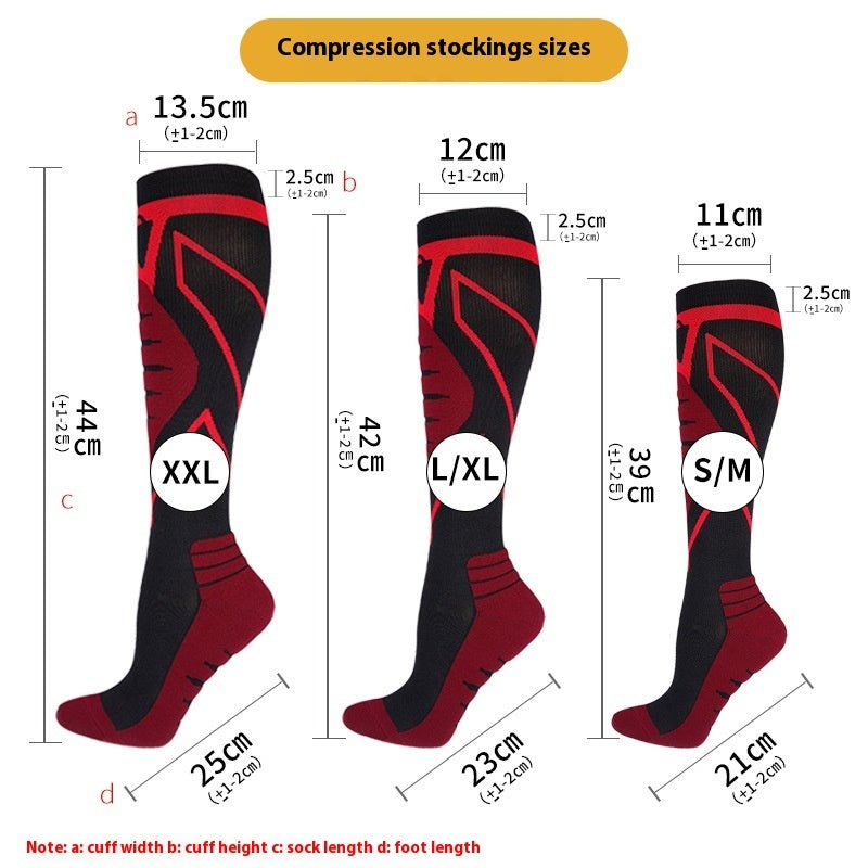Outdoor Running Fitness Compression Calf Socks