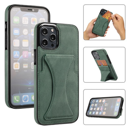 Leather Wallet Phone Case Card Holder Kickstand