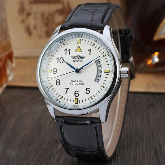 Digital Mechanical Automatic Watch