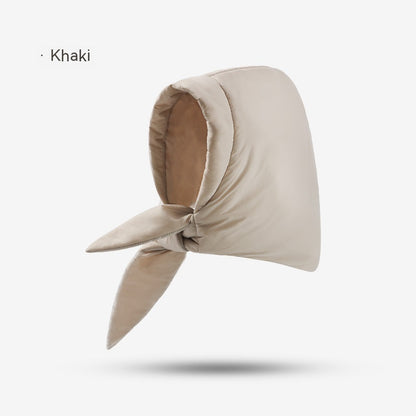 Down Plush Windproof Waterproof Winter Hat