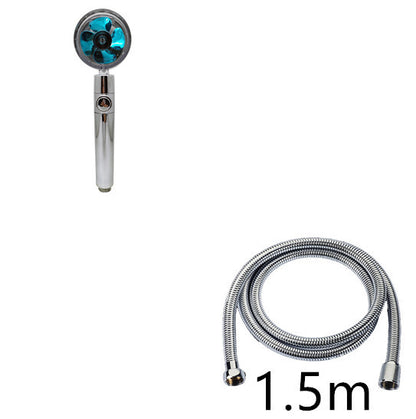 Turbo Propeller Shower Head Handheld High Pressure