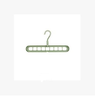 Plastic Clothes Hanger with Storage Hook