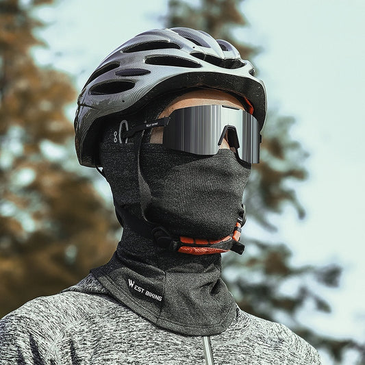 Thermal Fleece Cycling Mask with Eyehole