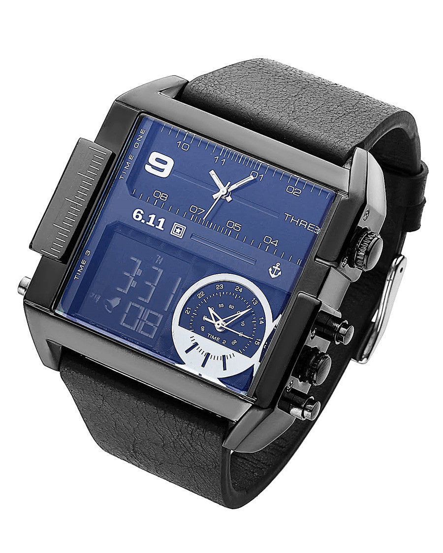 611 Date Countdown Waterproof Electronic Watch