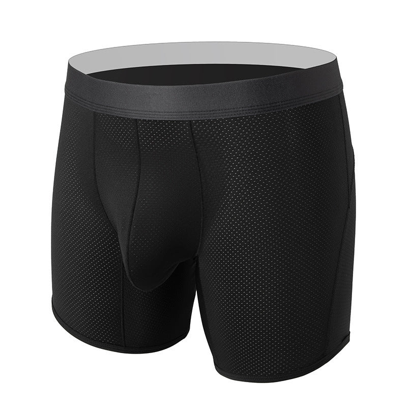 Men's Breathable Mesh Mid-waist Underwear