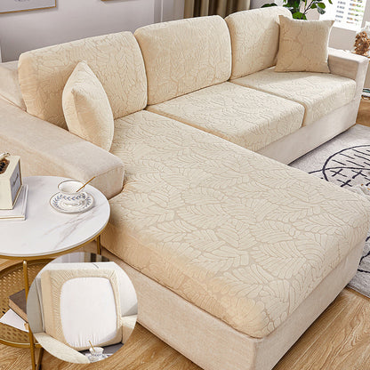 Solid Color Stretch Sofa Cover