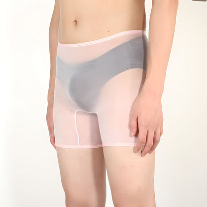 Men's Ultra Thin Shiny Boxers