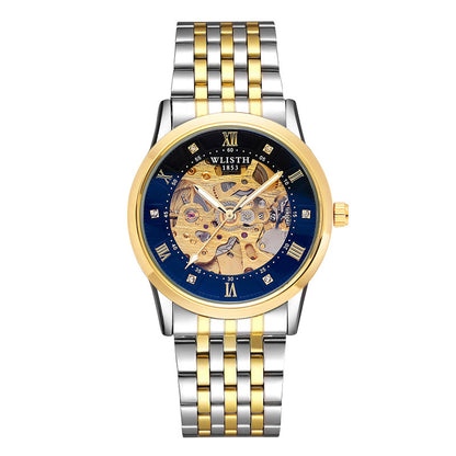 Stainless Steel Waterproof Business Automatic Mechanical Watch