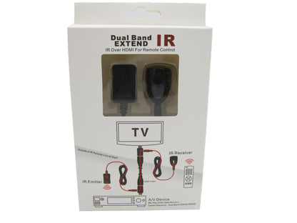 Newest IR Extender Infrared Repeater Remote Control 30 to 60Khz Dual Band IR Over HDMI Remote Control Extender Receiver