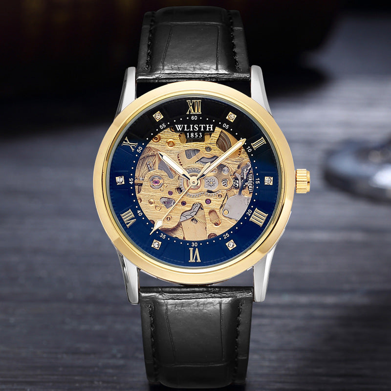 Stainless Steel Waterproof Business Automatic Mechanical Watch