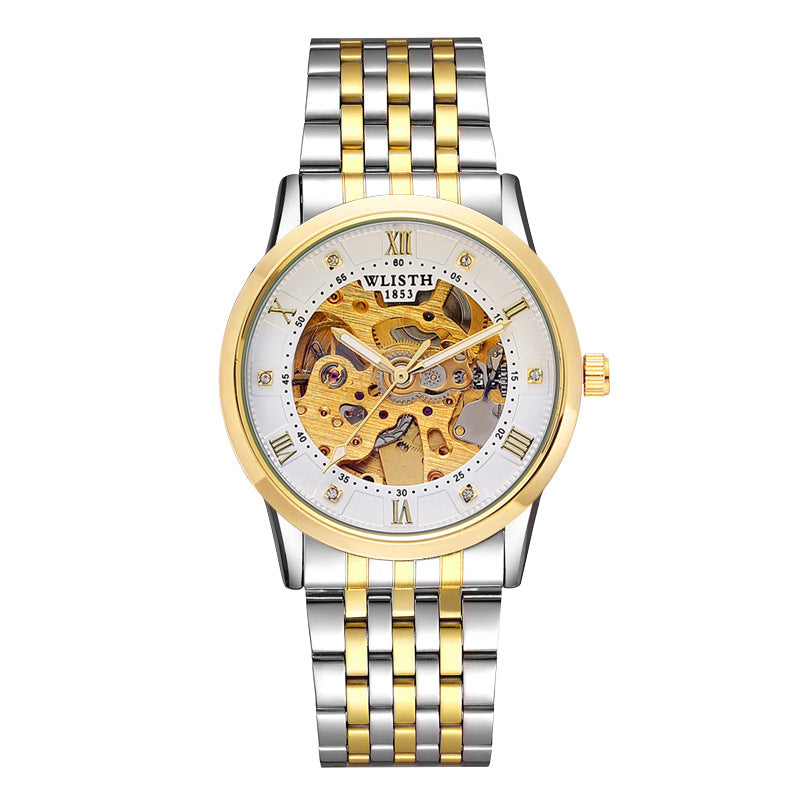 Stainless Steel Waterproof Business Automatic Mechanical Watch