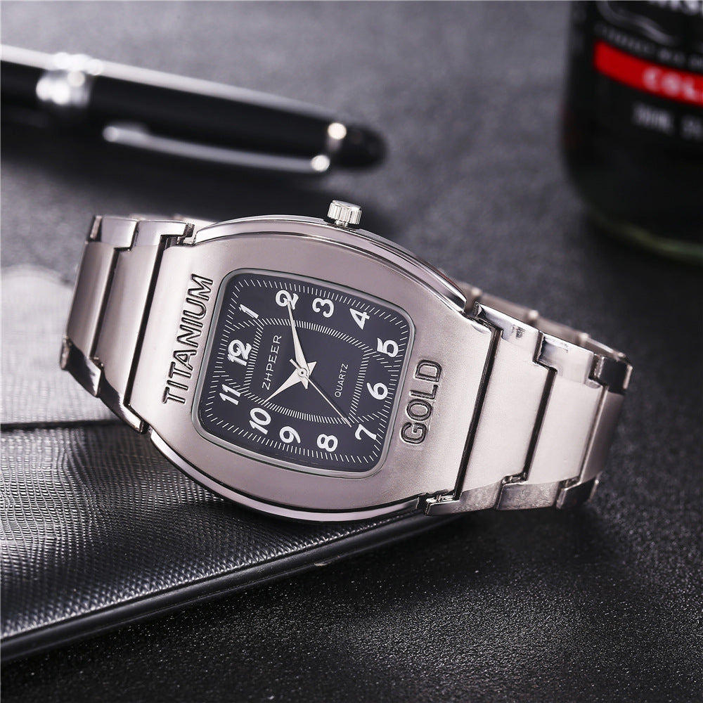 Titanium Alloy Men's Quartz Watch