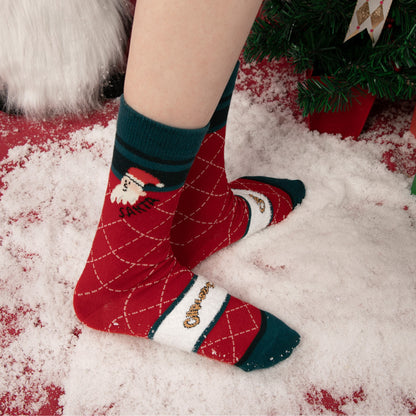 Christmas Gift Box Couple Socks