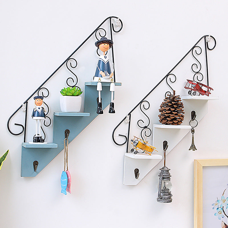 Trapezoidal Hook Wall Flower Stand