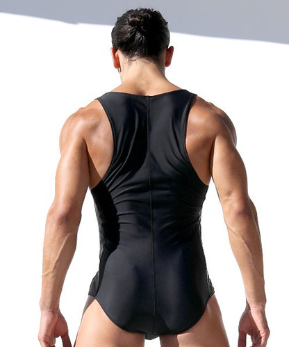 Men's Vest One-piece Briefs Underwear