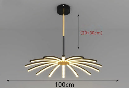 Led Chandelier In Dining Room Bedroom