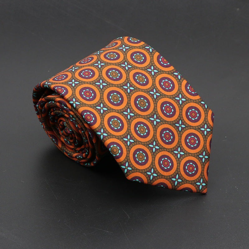 Bohemian Silk Men's Fashion Necktie