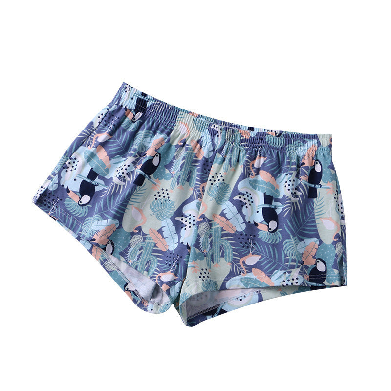 Men's Cotton Printed Boxers Loose Comfortable Personality