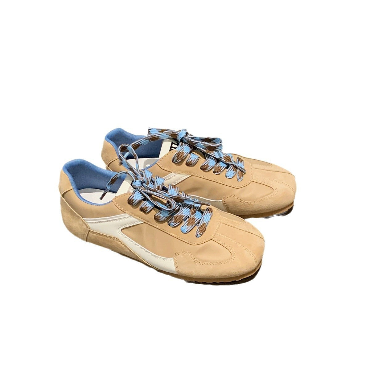 Genuine Leather Trend All-match Retro Casual Women's Shoes