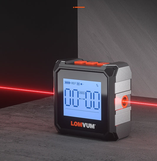 Laser Infrared Steel Tape Measure Tool