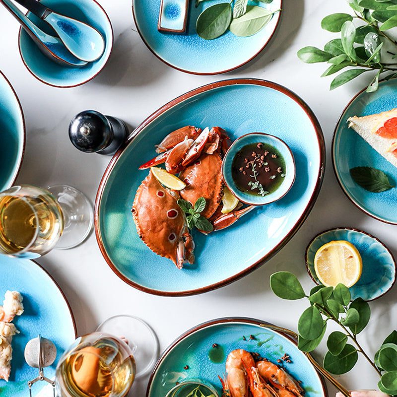 Japanese Creative Ceramic Plate Dish Set